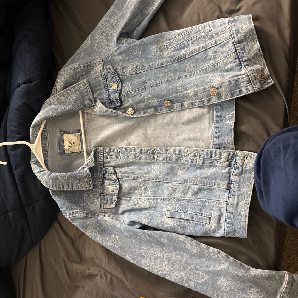 Floral Jean Jacket